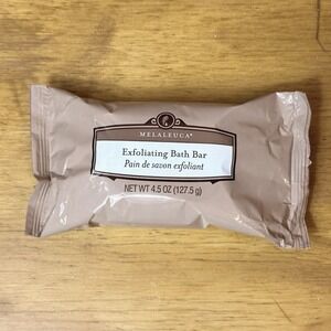Melaleuca Exfoliating Bath Bar 4.5 oz 127.5 gr Factory Sealed Made in USA
